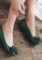 Twenty Eight Shoes green Two Tones Bow Jelly Rain Shoes VR1838 D51ADSH71C07A0GS_6