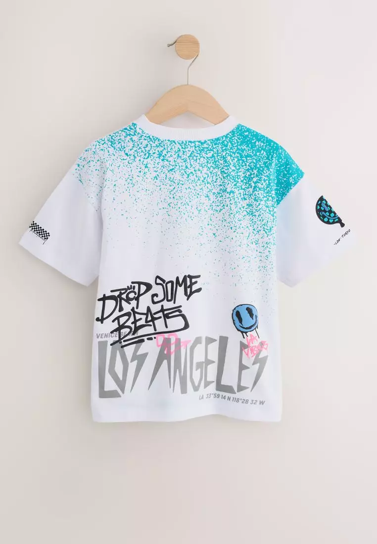 Relaxed Fit Short Sleeve Graphic T-Shirt