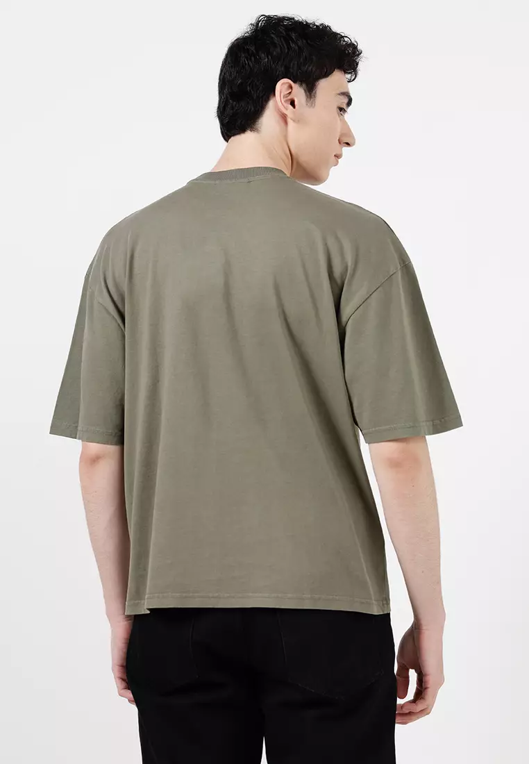 Cropped Fit Music T-Shirt