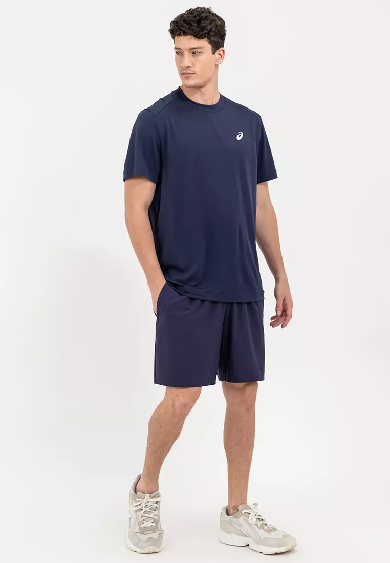 Asics Spiral Embroidery Woven 7In Short