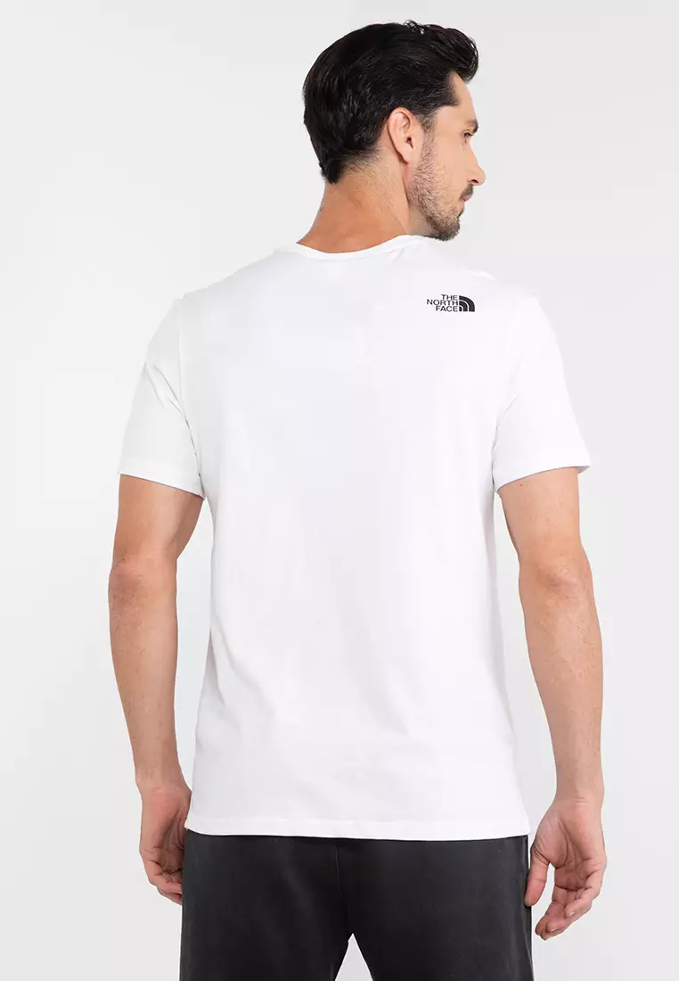 The north face half cheap dome tee