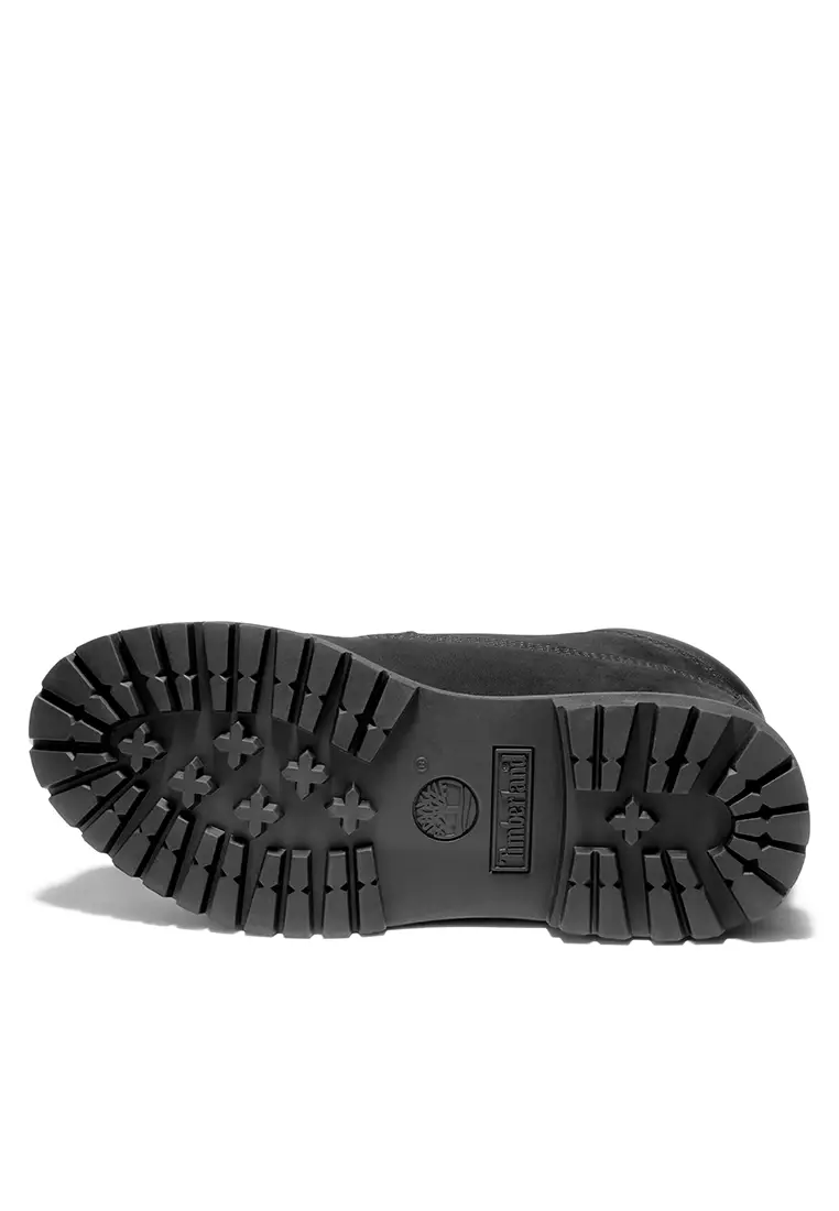 Black timberland clearance boots double sole