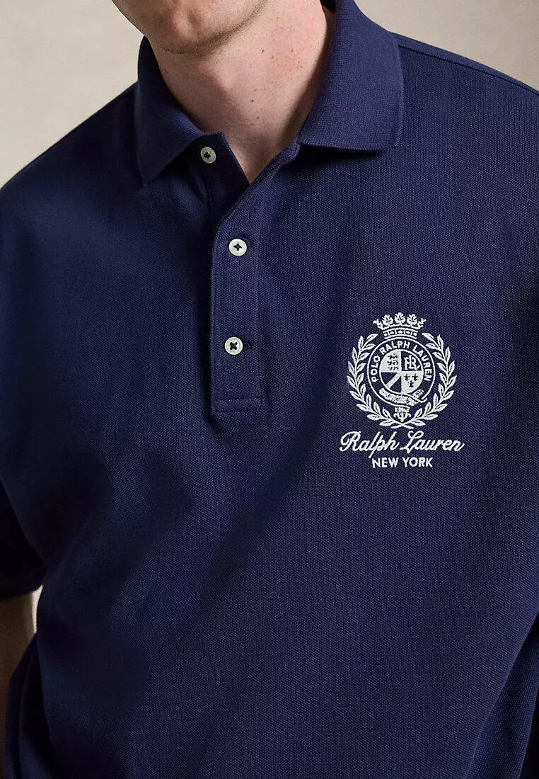 Buy Polo Ralph Lauren Relaxed Fit Embroidered Mesh Polo Shirt 2026
