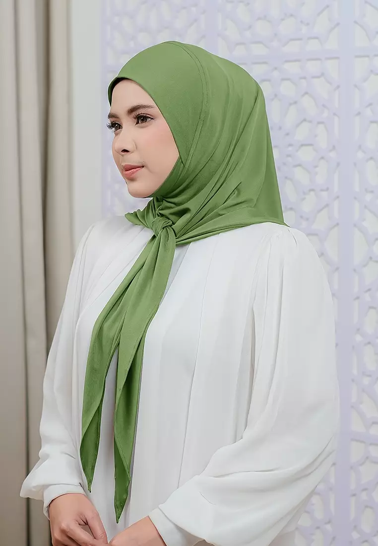HIJAB INSTAN LUNA - COOL GREEN