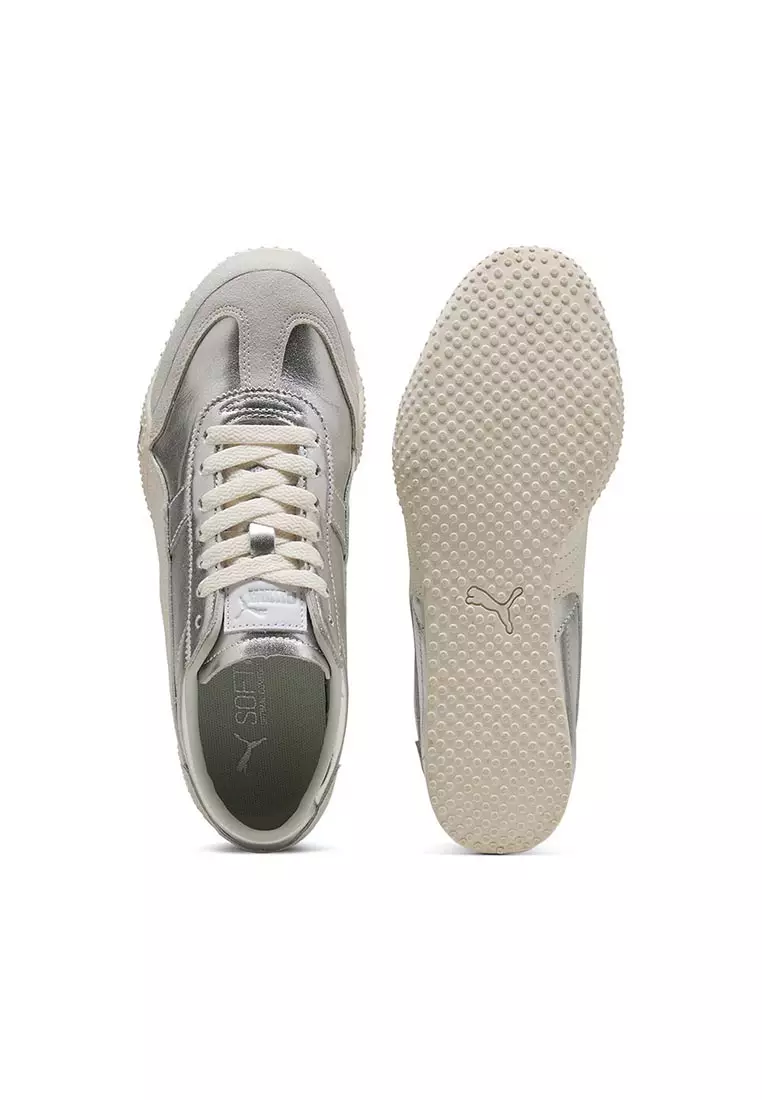 [NEW] PUMA Bella Leather Sneakers Women (Metallic)