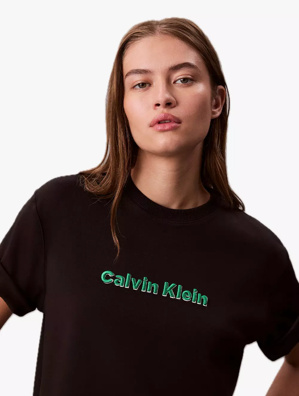 Calvin Klein - Embroidered Logo Graphic Classic T-Shirt