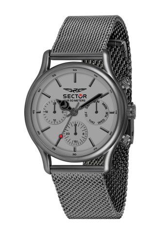 Sector grey Sector 660 50mm Men's Watches R3253517013 A4F55ACBA3094CGS_1