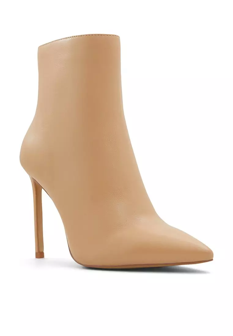 Aldo top tan booties