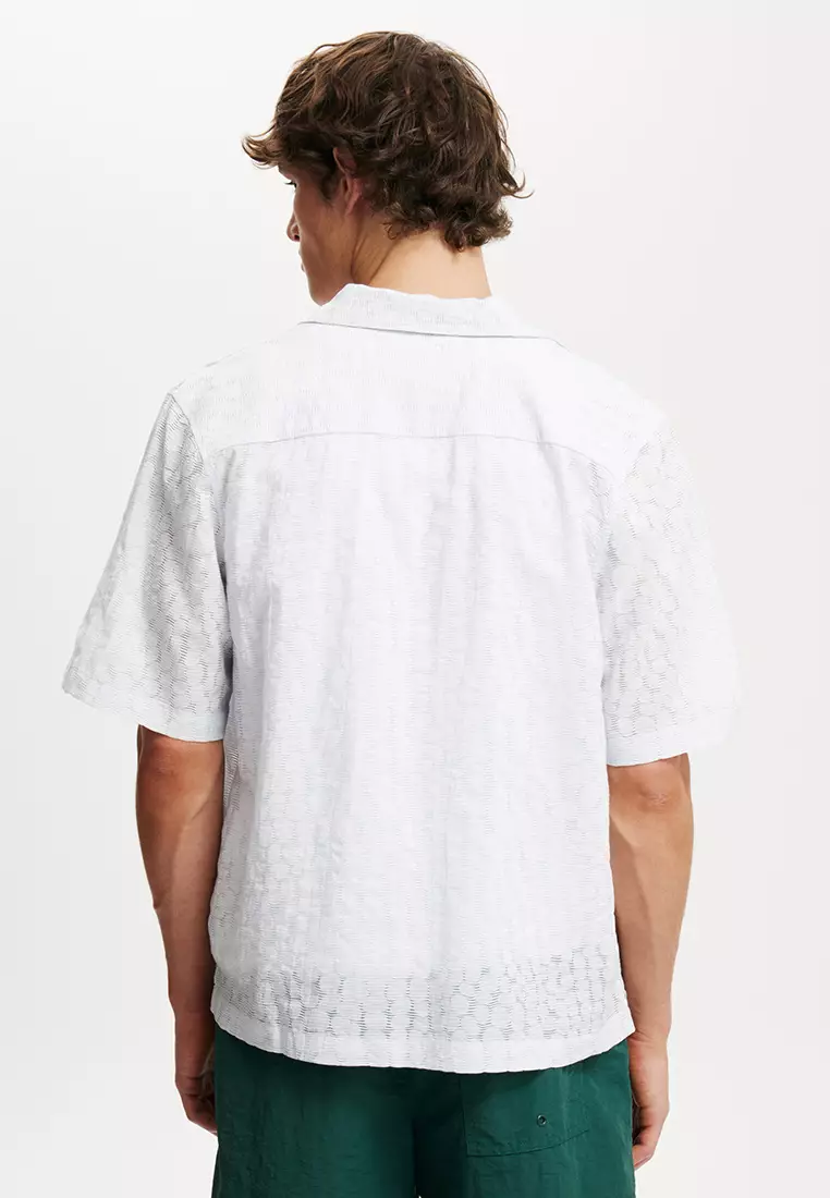 ★送料・関税込★TRILLION★TWO POCKET OVERFIT COTTON SHIRTS★ Cotton On Box Fit Short Sleeve Shirt 2025 | Buy Cotton On