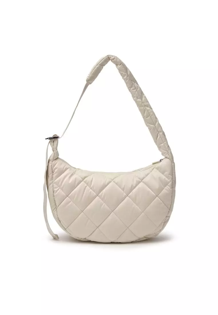BASIC QUILTING LUX HOBO BAG BOSTON RED SOX