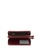 SEMBONIA red Crossgrain Leather Double Zip Around Wallet 71B49AC65BCEC2GS_4