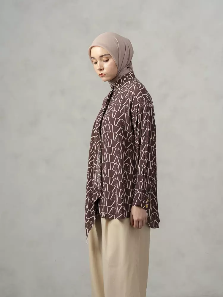 Aleza - Liora Shirt Maroon