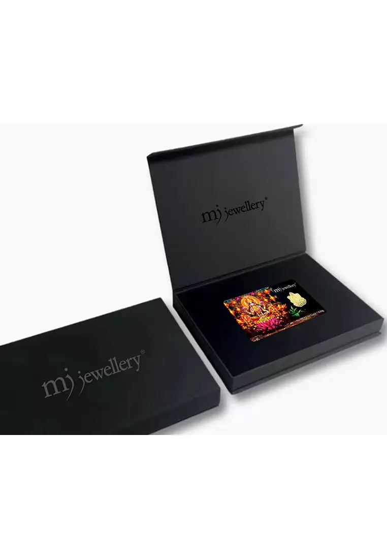 5G Gold Collection 999.9/24K Mahalakshmi Gold Bar (0.5g)