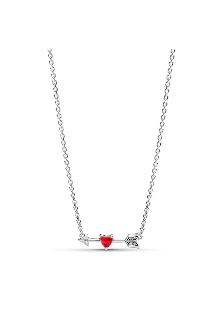 Buy Pandora Arrow Murano Glass Heart Necklace 2025 Online