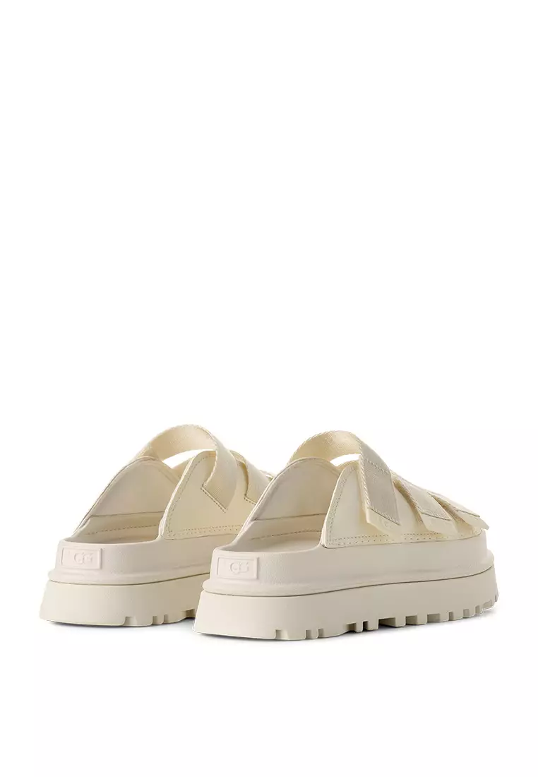 サンダル・ミュール UGG Women Sandals 1167430 JSM JASMINE white UGG Women's platform sandals 1167430 JSM JASMINE