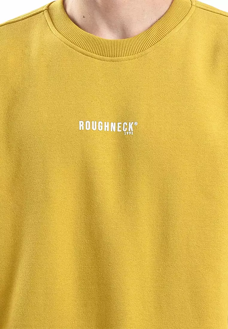 Buy Roughneck 1991 Roughneck Jeff Gun Crewneck - Mustard SS191 Online ...