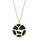 Les Georgettes by Altesse gold Les Georgettes Girafe Gold 16mm Necklace with Sun/Marine Leather 1F841AC955F300GS_1