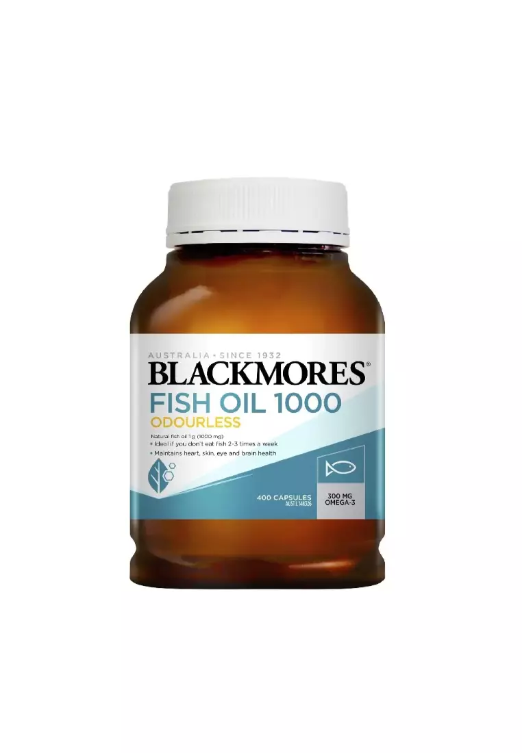 BLACKMORES- Odoureless Fish Oil 1000mg 400CAPSULES