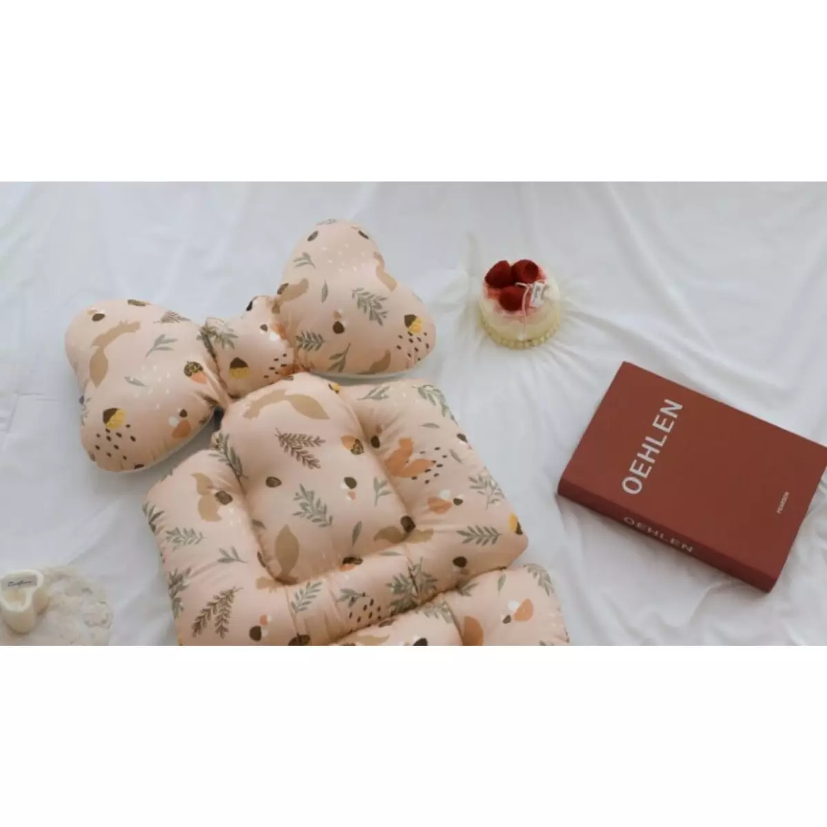 Jellypop Cozy Liner Pad Stroller Tori Land - Alas Duduk Stroller Anak Bayi