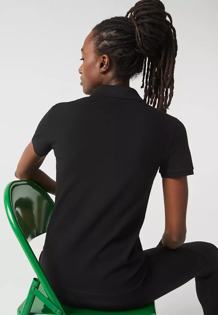 Women's Slim fit Stretch Cotton Piqué Polo