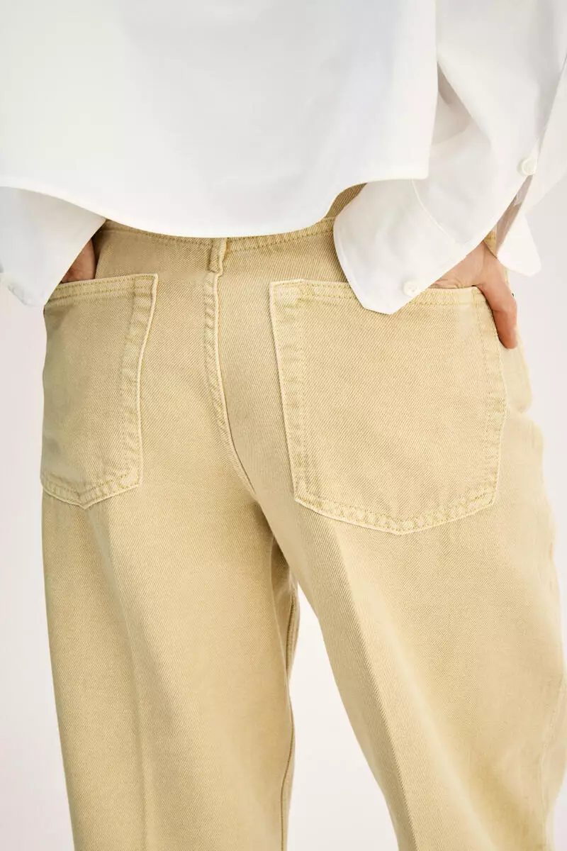 Barrel High Ankle Jeans