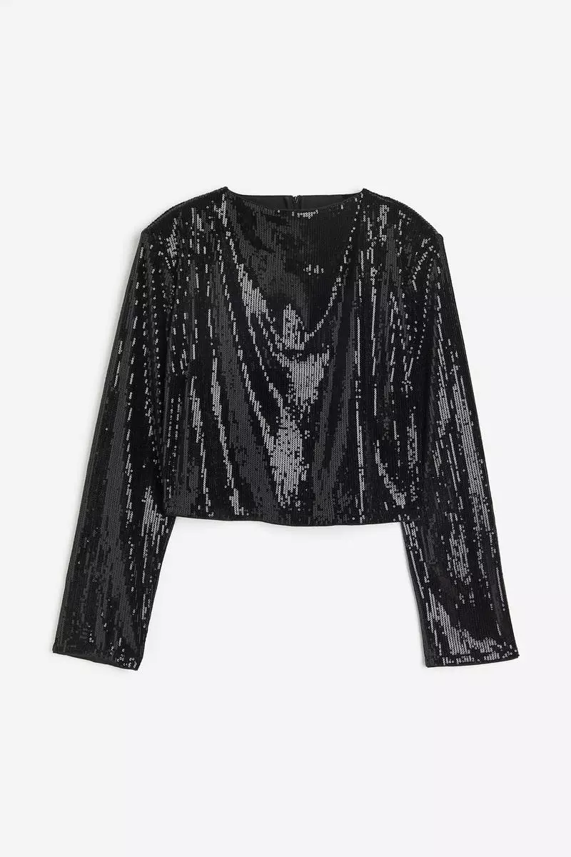 Sequined blouse