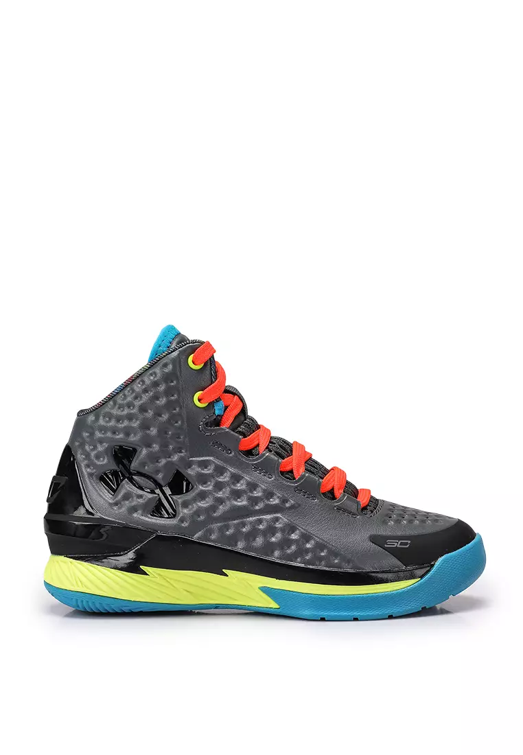 Discount on Under Armour  shoes - SKU: Preschool Curry 1 Print Shoes