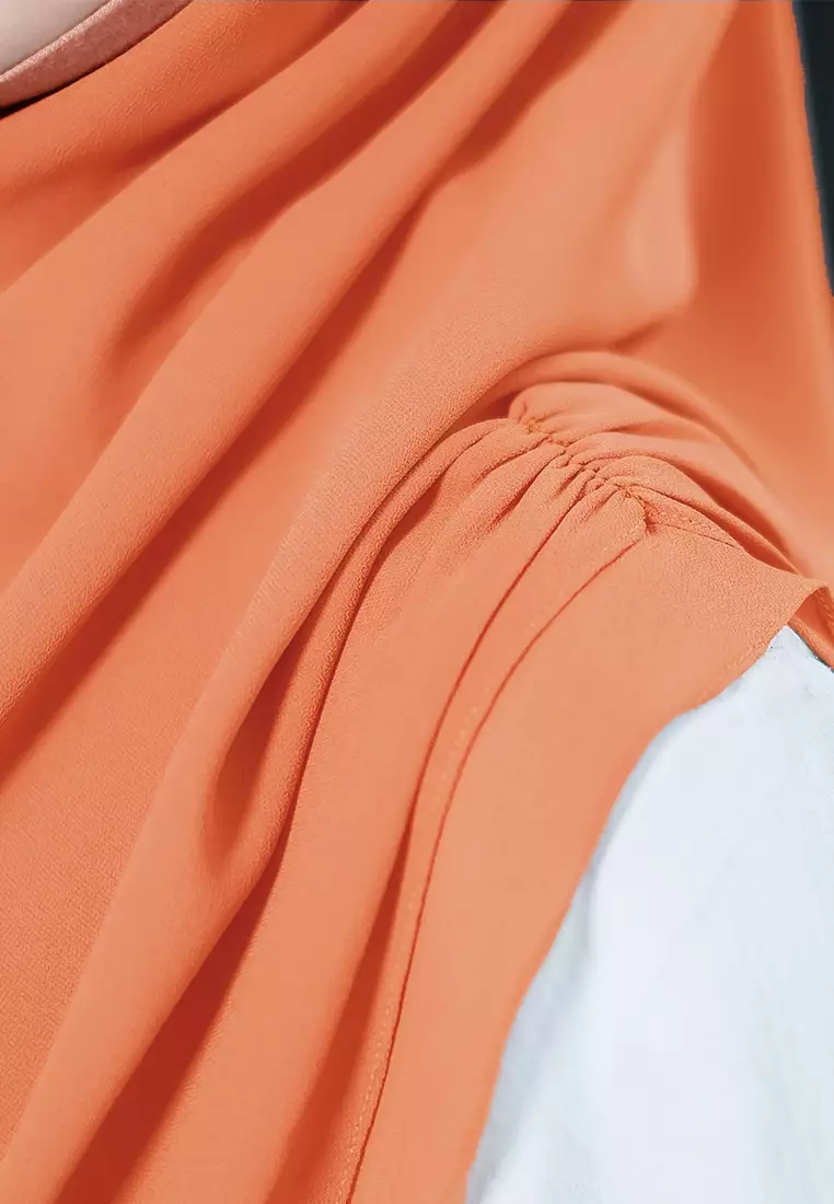 HIJAB INSTAN IRISH - DUSTY BRICK