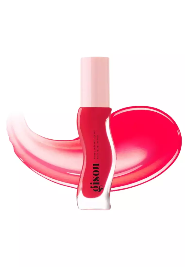 Buy Gisou GISOU - Honey Infused Lip Oil (STRAWBERRY SORBET) Online ...