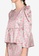 Lubna pink Printed Puff Sleeve Kurung A3C6EAA0D81F9FGS_2