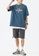 Twenty Eight Shoes blue VANSA Fashionable Cotton Print Short-sleeve T-shirt VCU-T1639 6328FAA8E1DD8AGS_4