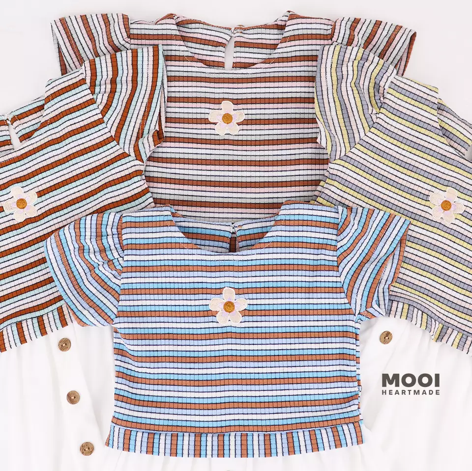 Mooi Dress Anak Perempuan Karina Dress - Yellow