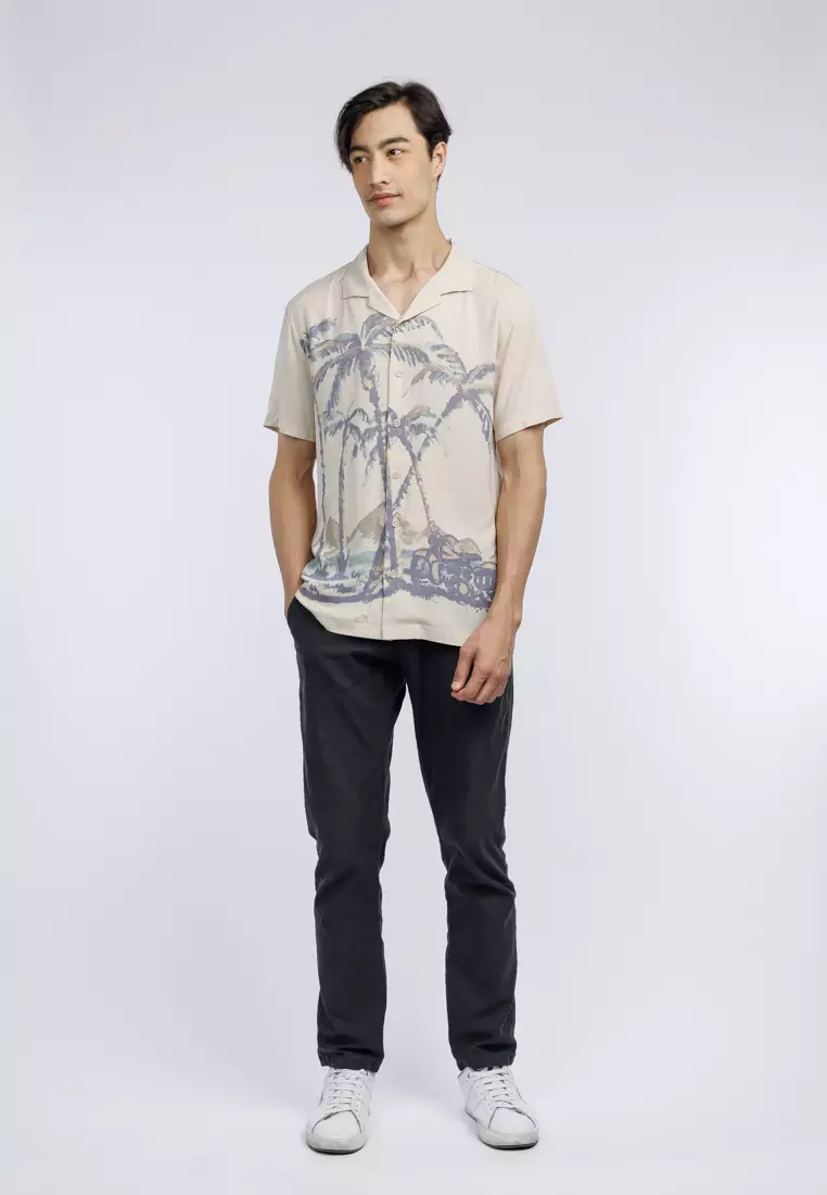 Harley-Davidson Desert Aloha Shirt