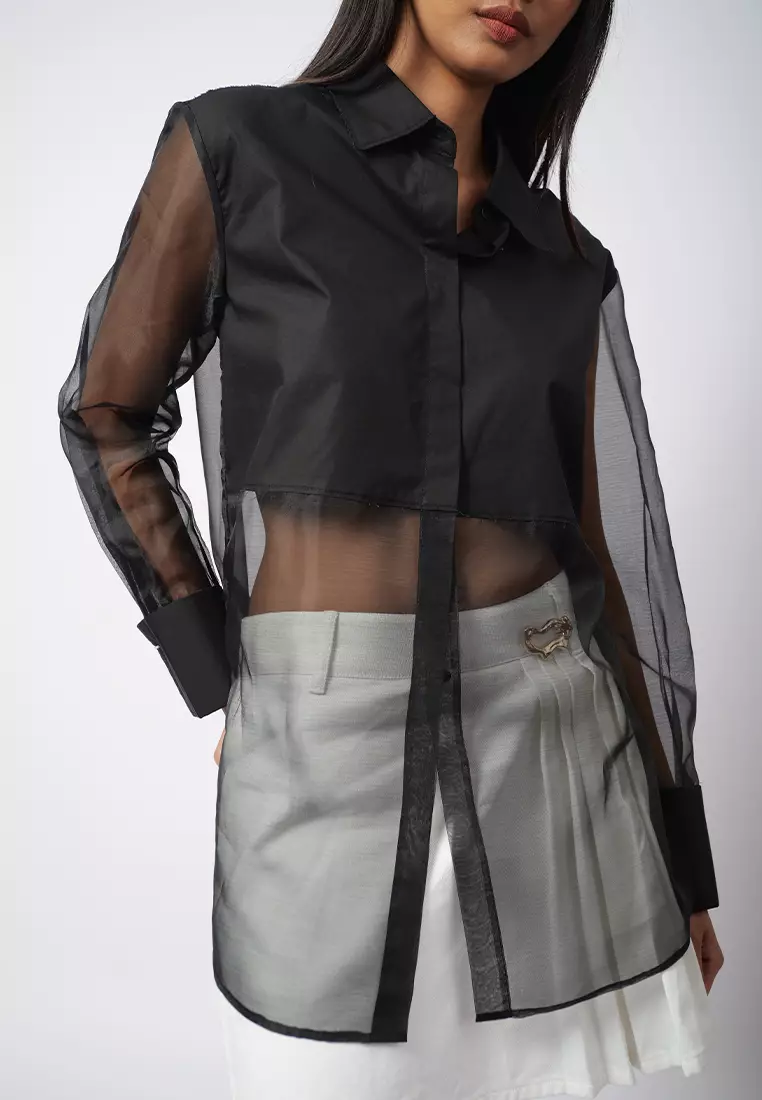 Ging Long Sleeve Top