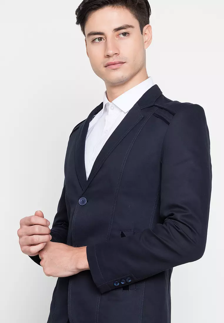 Trim Fit Casual Blazer