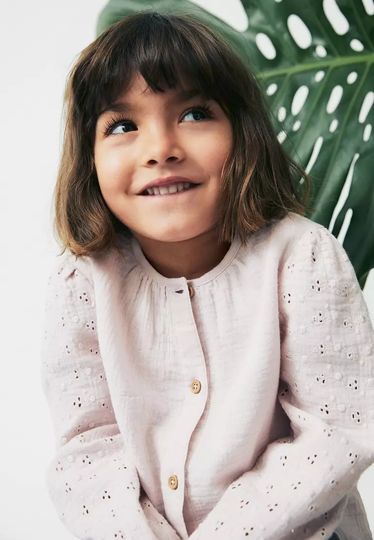 Buy MANGO BABY Embroidered Blouse 2024 Online ZALORA Philippines