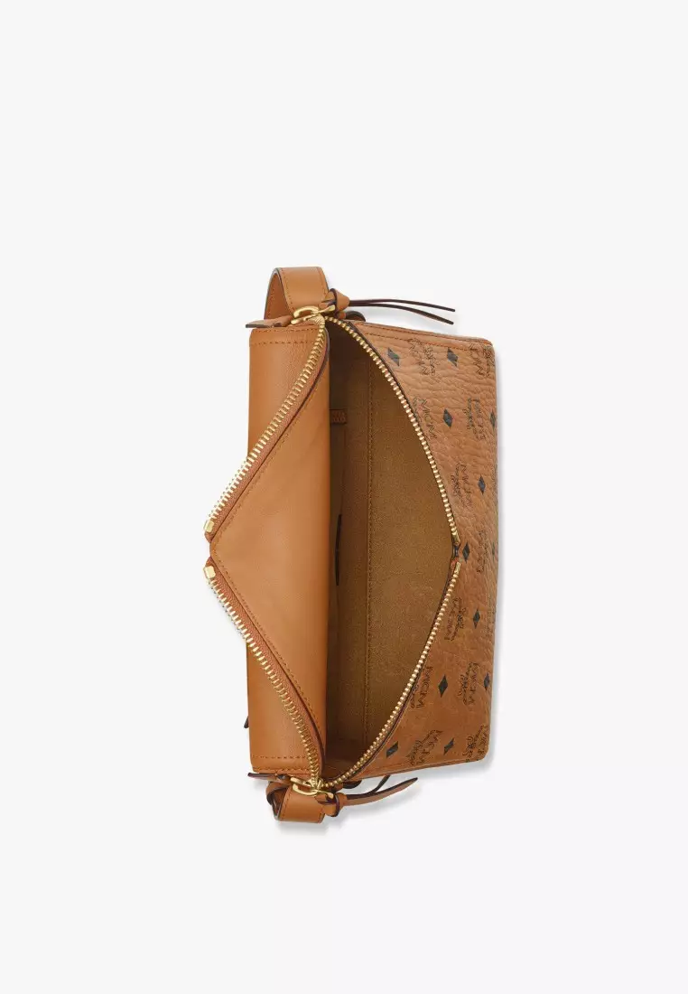 Diamant 3D Shoulder Bag in Visetos Leather Mix