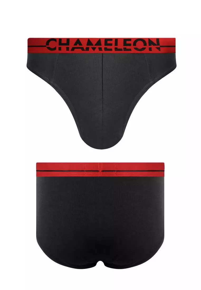 Chameleon Celana Dalam Pria Mini Briefs 2 Warna / Pack