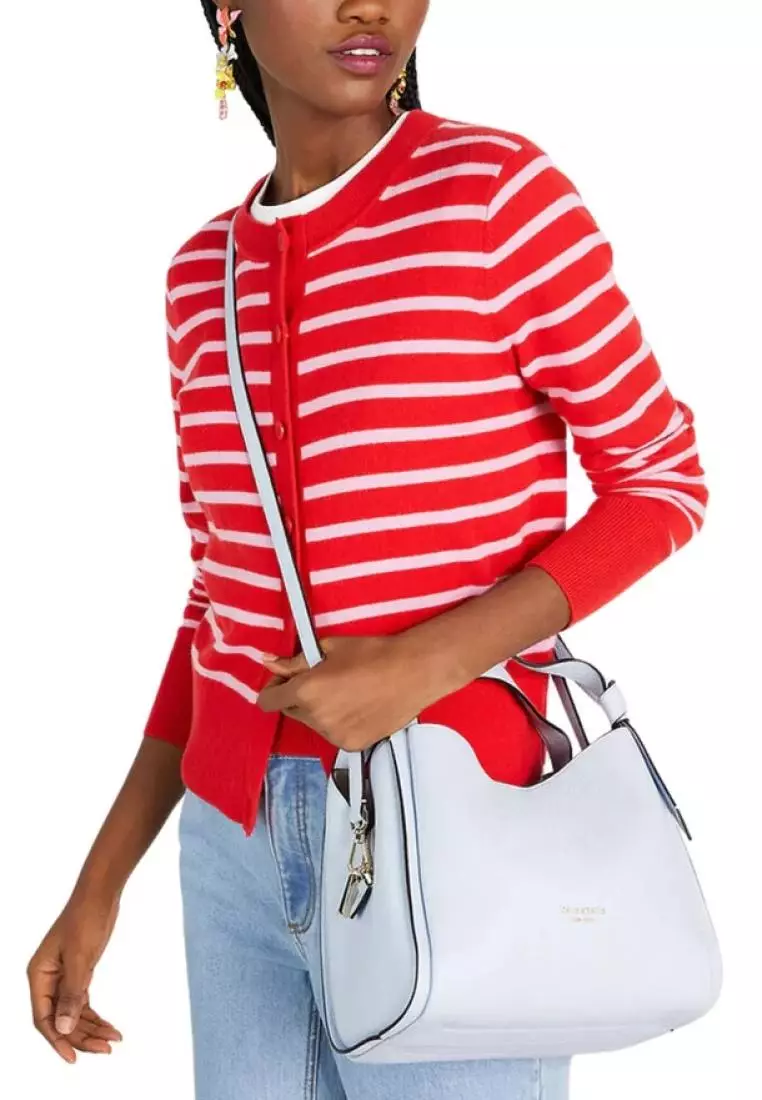 Kate Spade Knott Medium Crossbody Tote Watercolor Blue