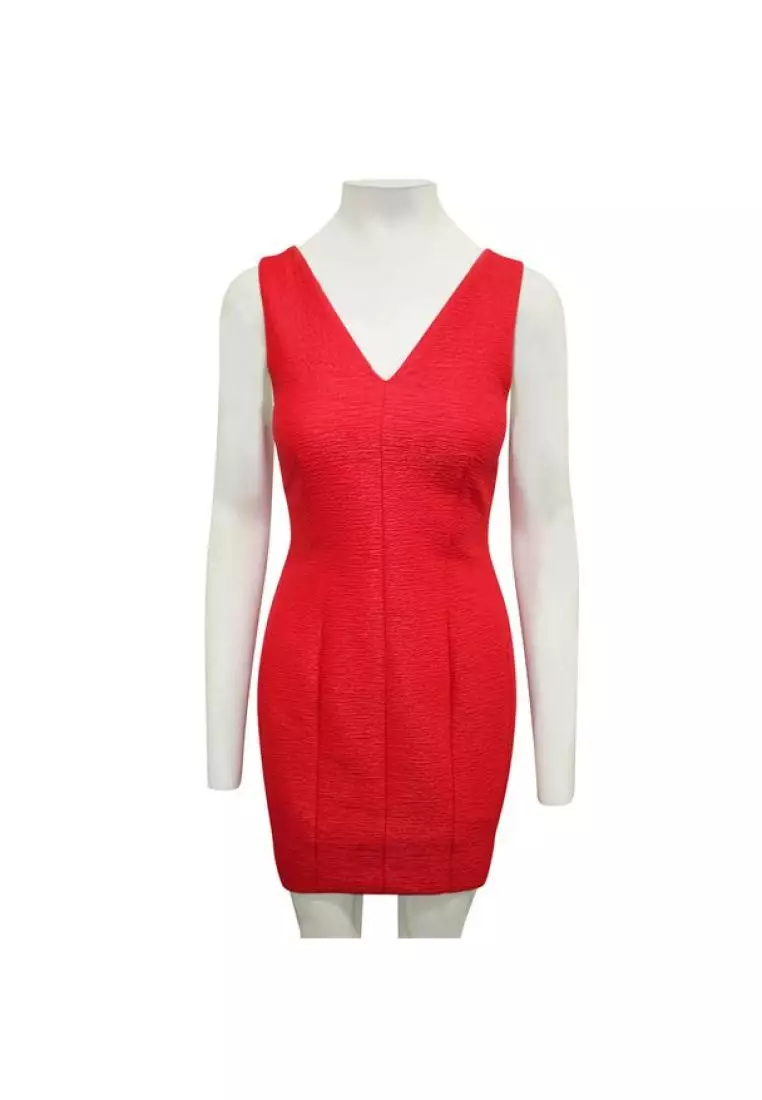 Pre Loved CONTEMPORARY DESIGNER Sleeveless Red Dress