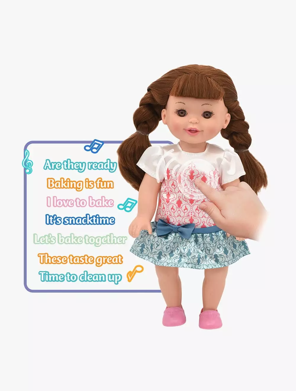 Babby Dolls Talking Baking Playset - BD16782