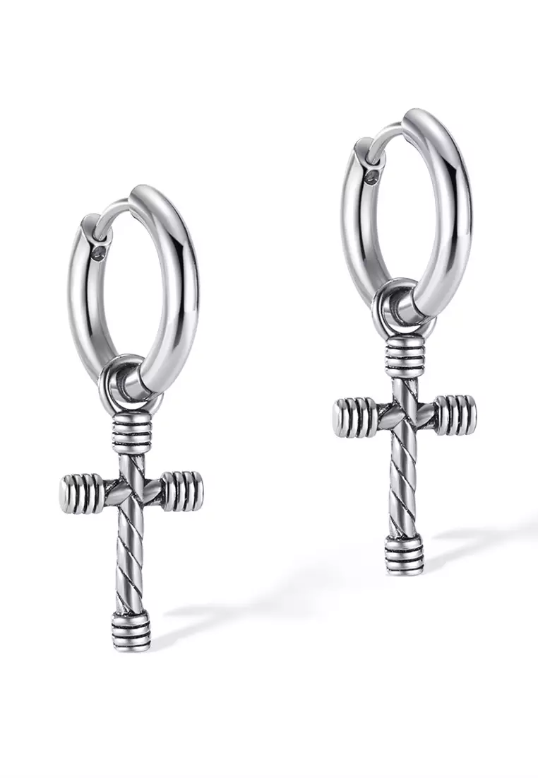 Retro Stainless Steel Earrings