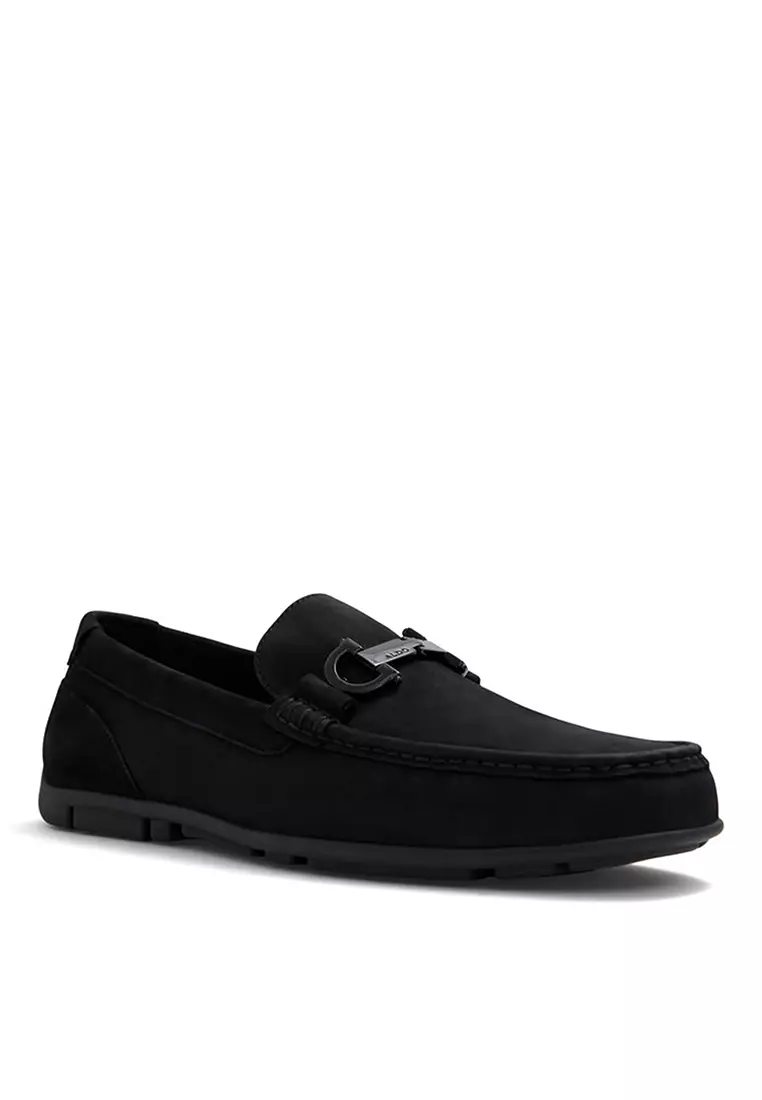 Aldo black suede shoes sale