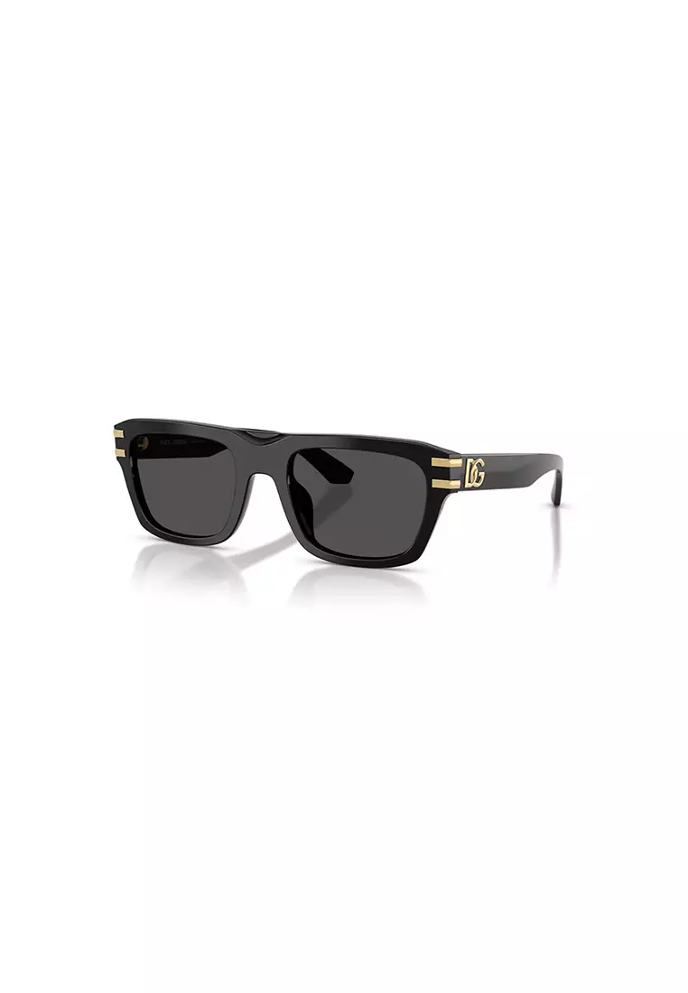 DOLCE&GABBANA サイズ41 Buy Dolce & Gabbana [Buy 1 Gift 3] Men's Rectangle Frame Black