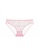 ZITIQUE pink Women's American Style Ultra-thin See-through Lace-trimmed Lingerie Set (Bra And Underwear) - Pink DBCE2US51B130BGS_3
