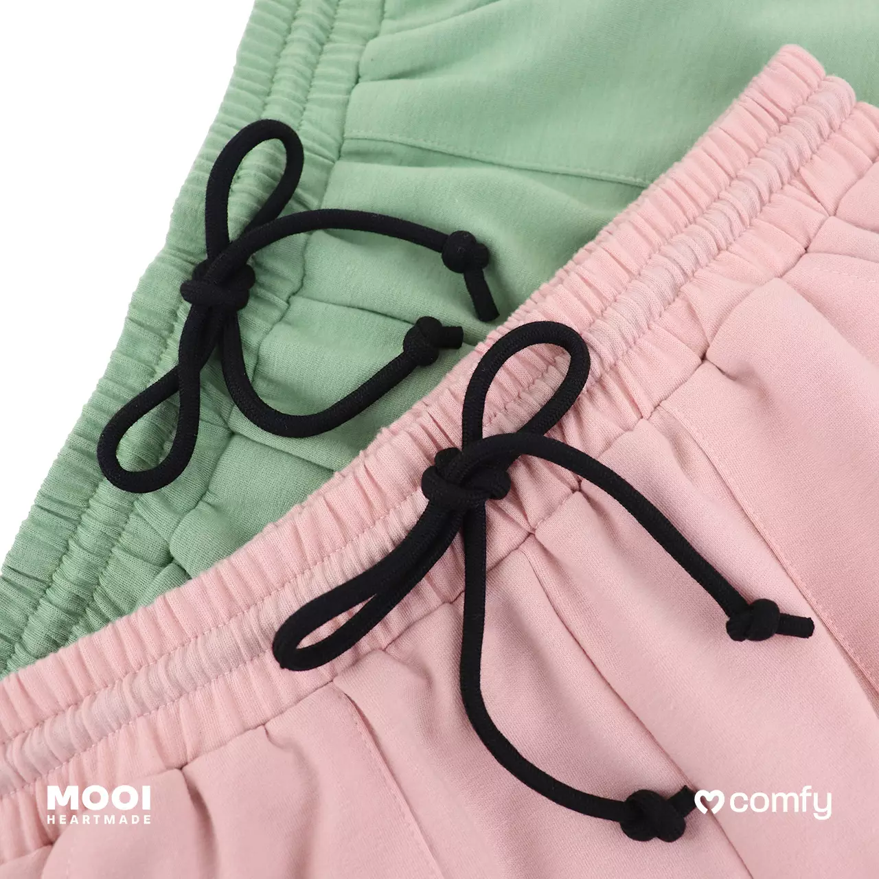 Mooi Celana Pendek Dewasa Comfy Short Pants Adult - Sage Green