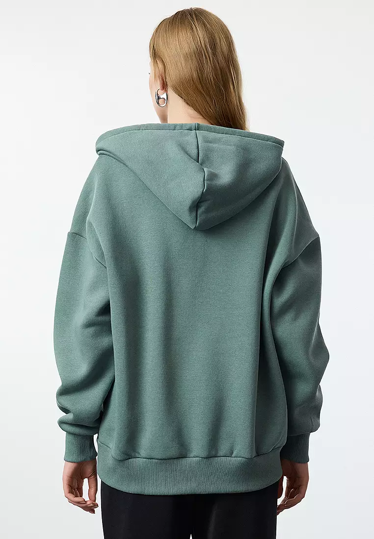 Oversized Zip Hoodie