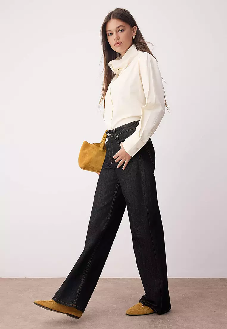 High Waist Wide Leg Jeans