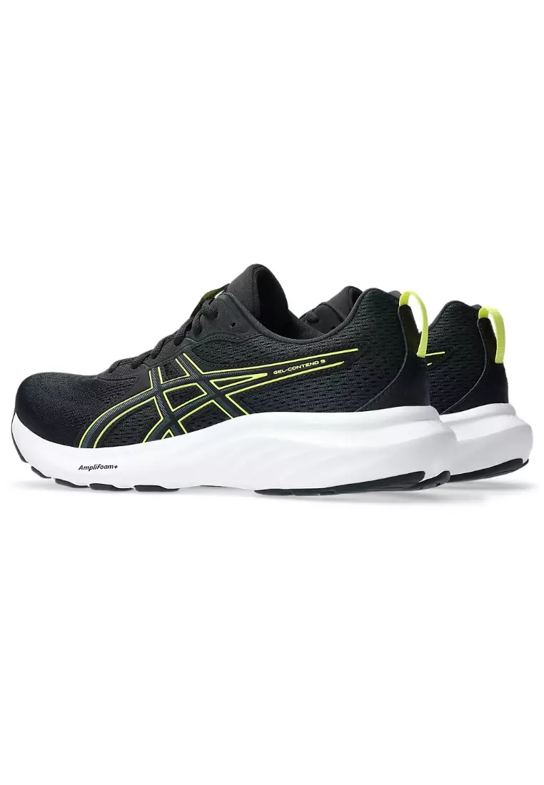 GEL-CONTEND 9 MEN RUNNING SHOES (BLACK)