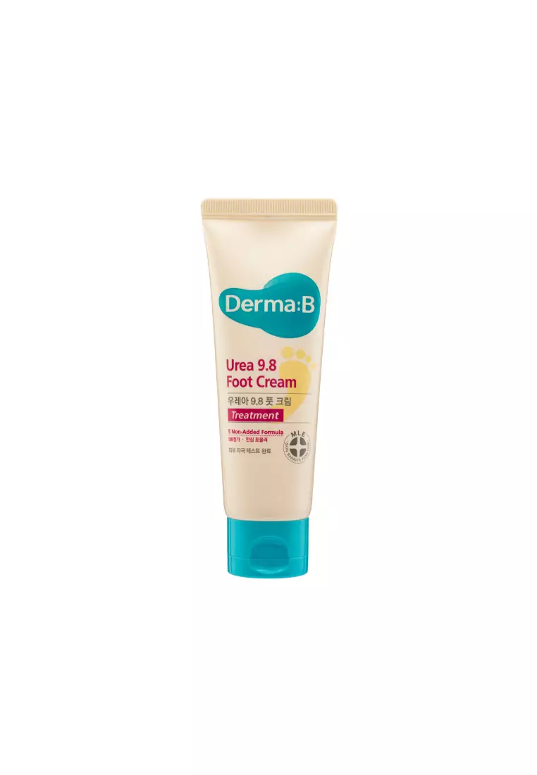 Buy Derma:B Derma B Urea 9.8 Foot Cream (80ml) 2024 Online | ZALORA